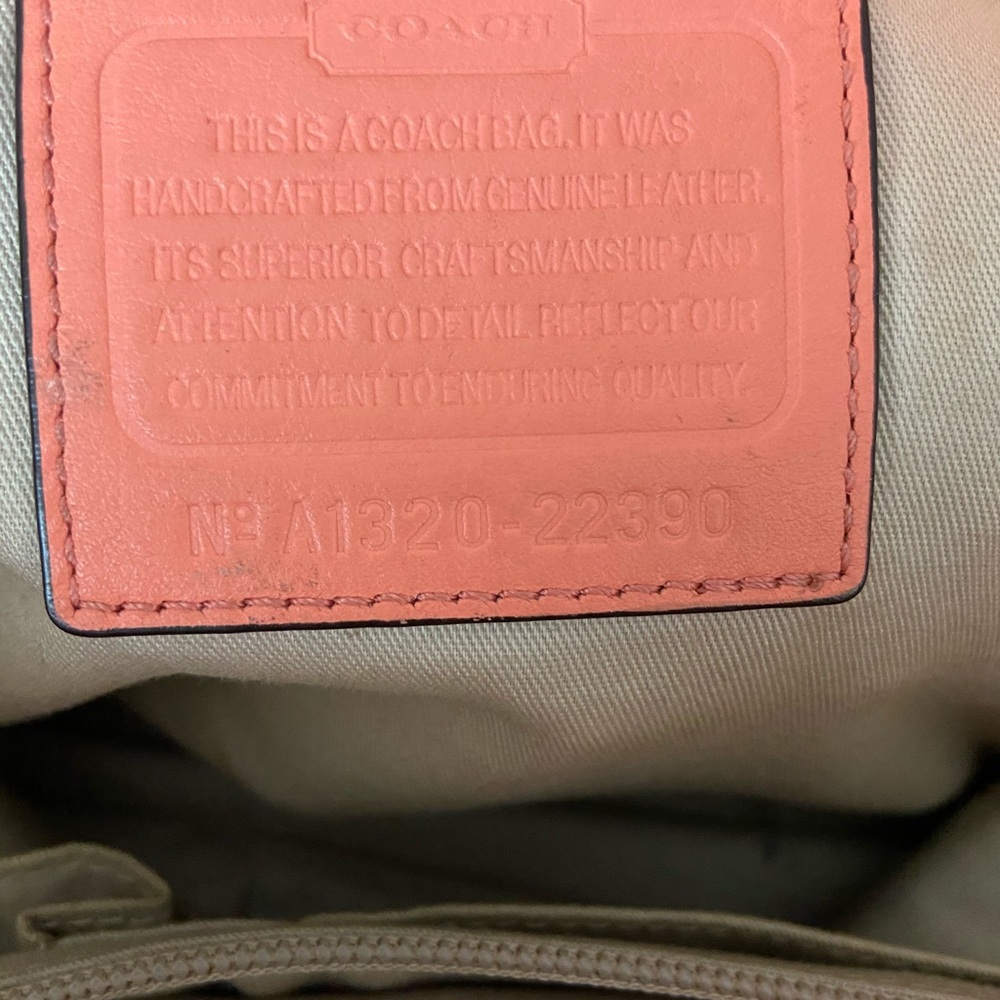 vintage coach bag